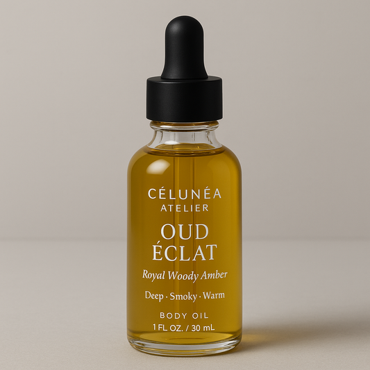 CÉLUNEA ATELIER — OUD ÉCLAT